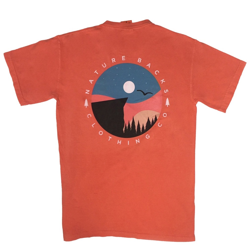 Nature Back Sunset T-shirt